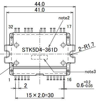 ماژول ای جی بی تی STK5D4-361D